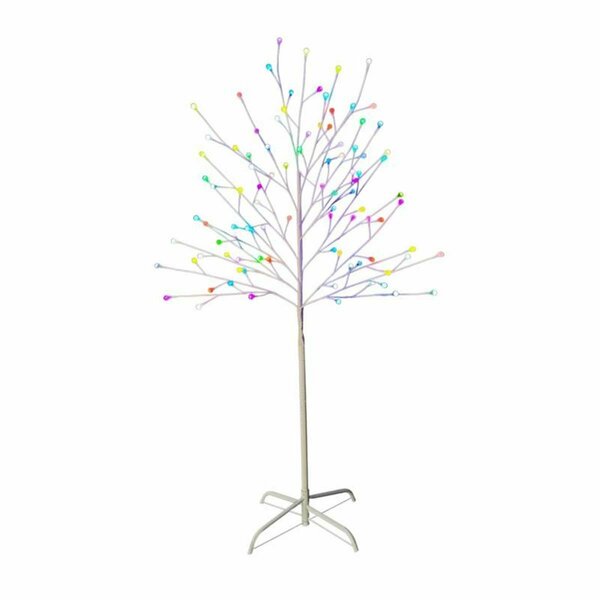 Goldengifts 60 in. LED Stick Tree Yard Decor White GO2742836